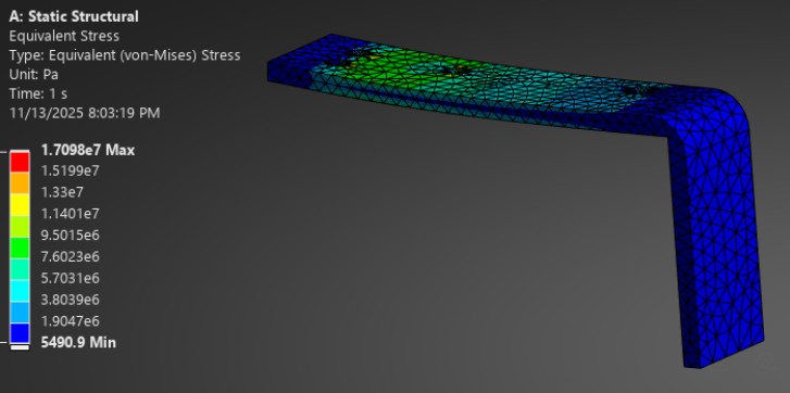 L-Bracket Ansys